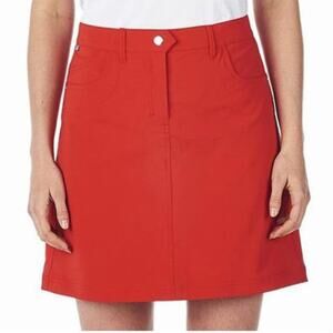 NWT Nivo Women's Marika Skort Tomato Red Size 6